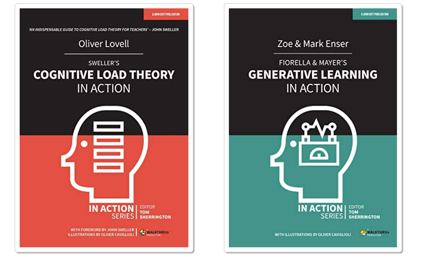 Two In Action books